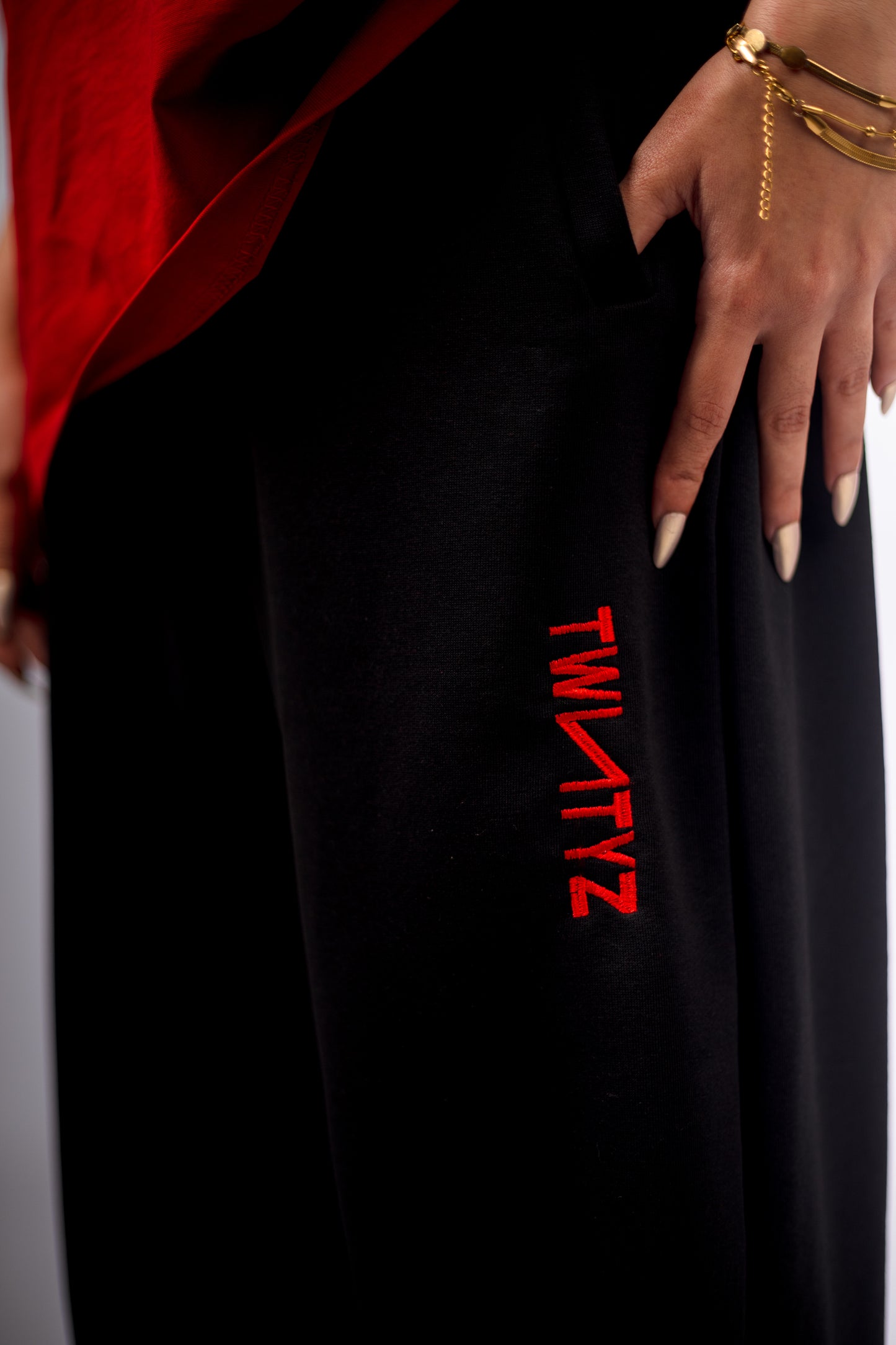 TWNTYZ BLACK SWEATPANTS